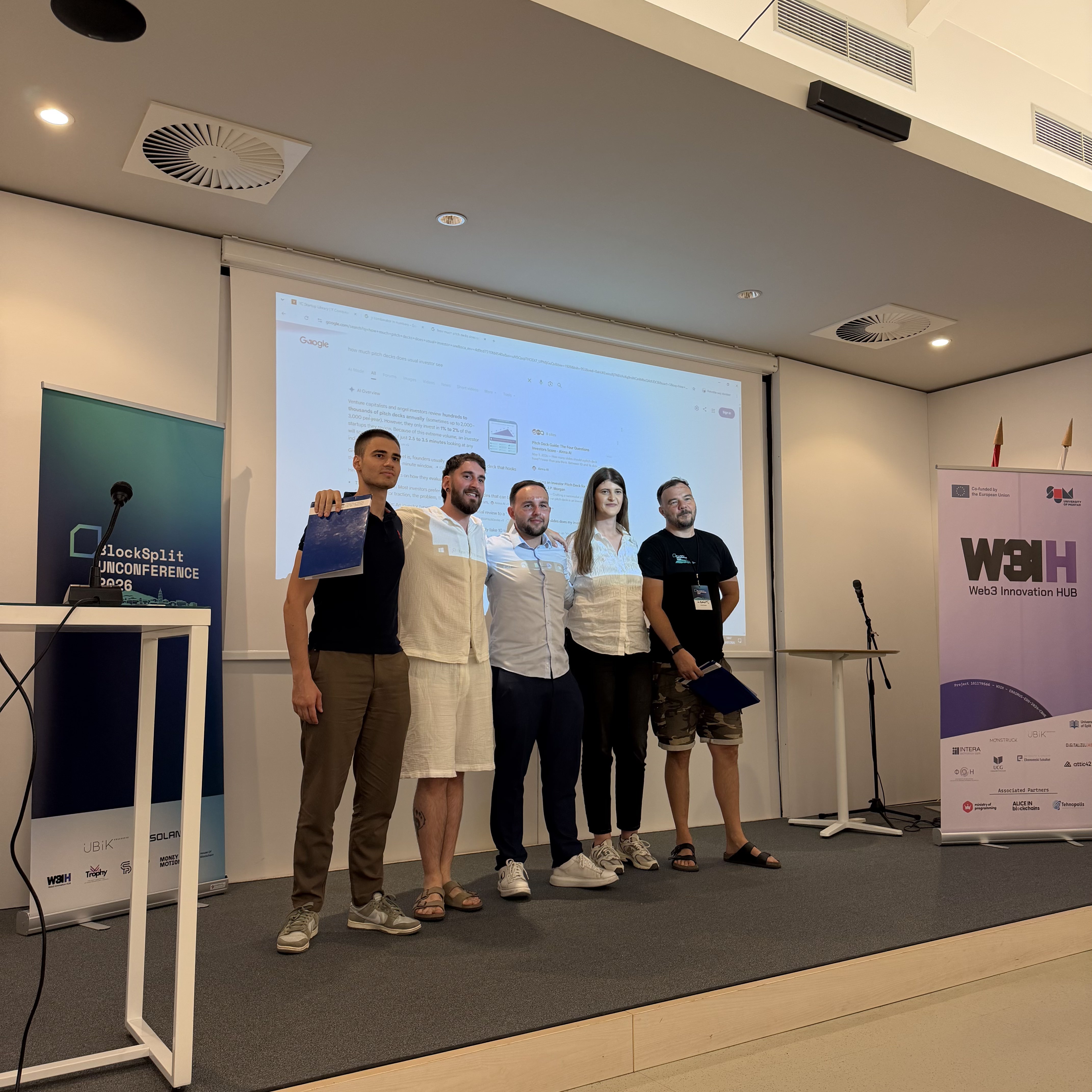 Students at the W3IH startup incubation programme